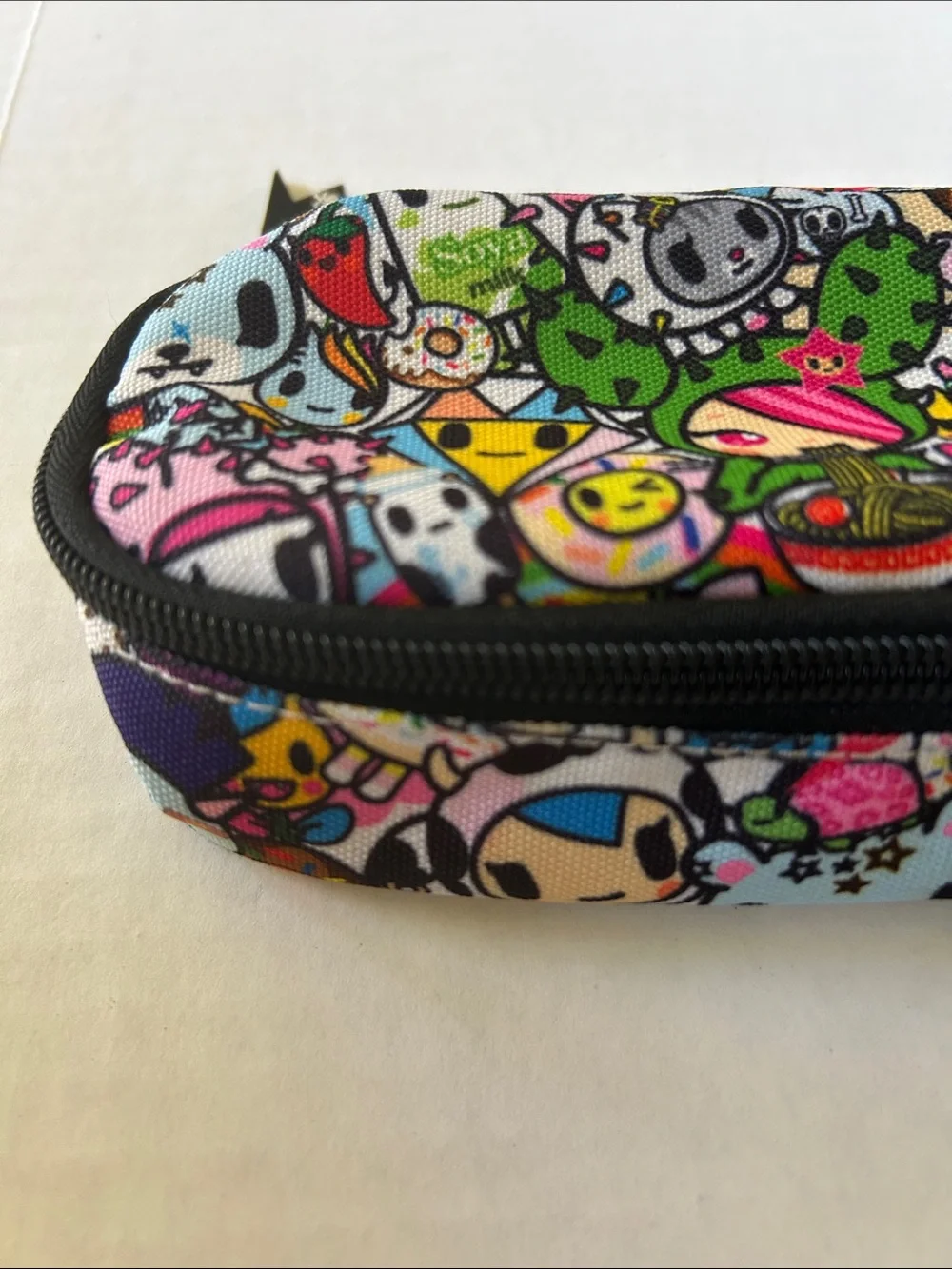 Tokidoki Multicolor Character Print Zip Pouch